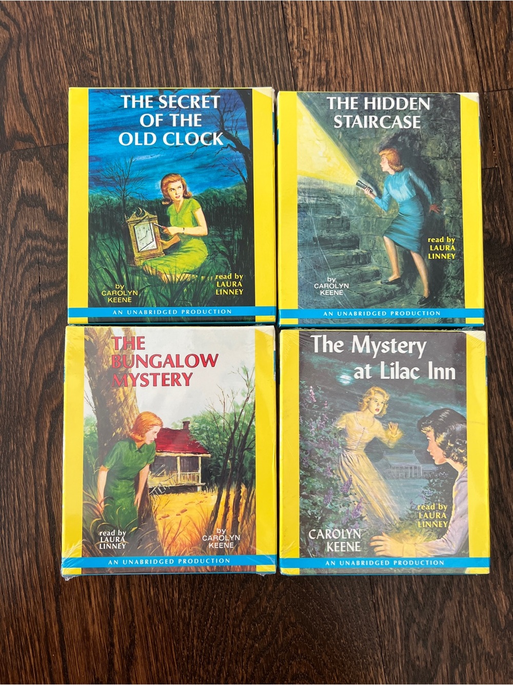 Nancy Drew Unabridged Audiobook cds 1-4